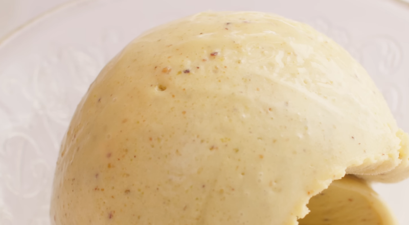 Chocolate Swirl Pistachio Ice Cream