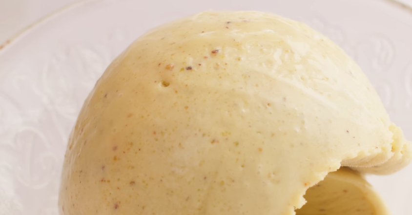 Chocolate Swirl Pistachio Ice Cream