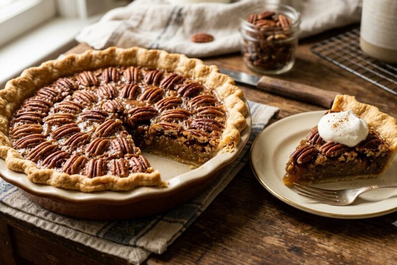 Maple Pecan Pie (Without Corn Syrup)
