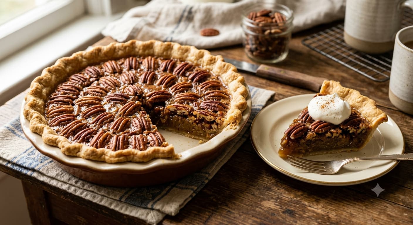 Maple Pecan Pie (Without Corn Syrup)