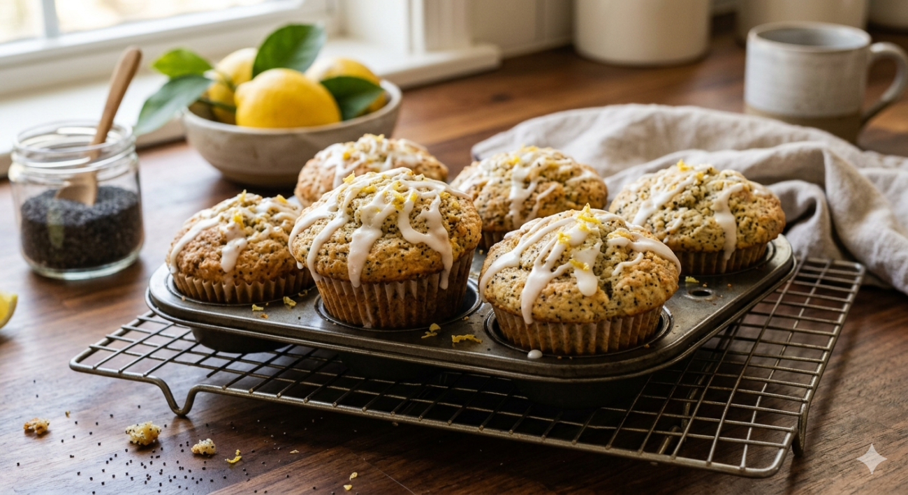Lemon Poppy Seed Muffins