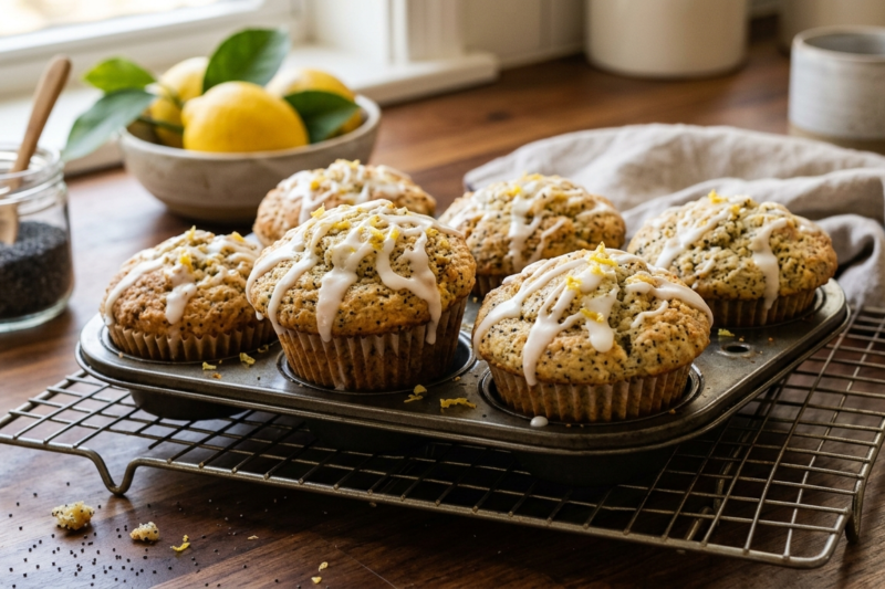 Lemon Poppy Seed Muffins